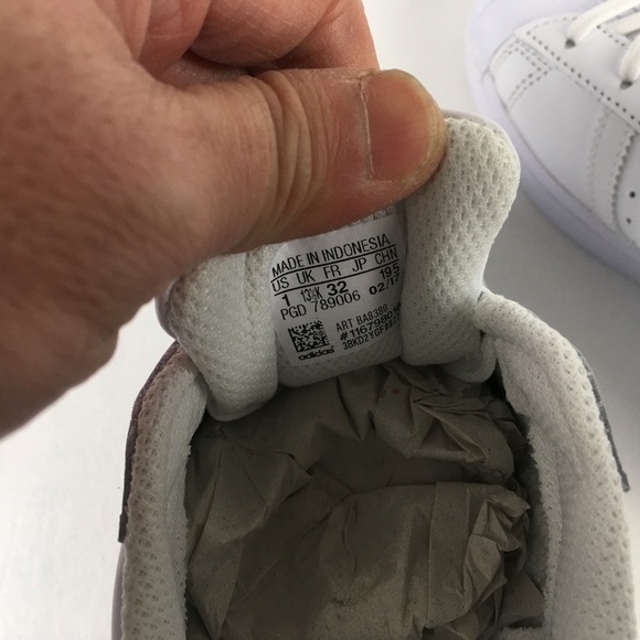 Adidas Superstar Kids Shoes X115606 - Picture 5 of 7